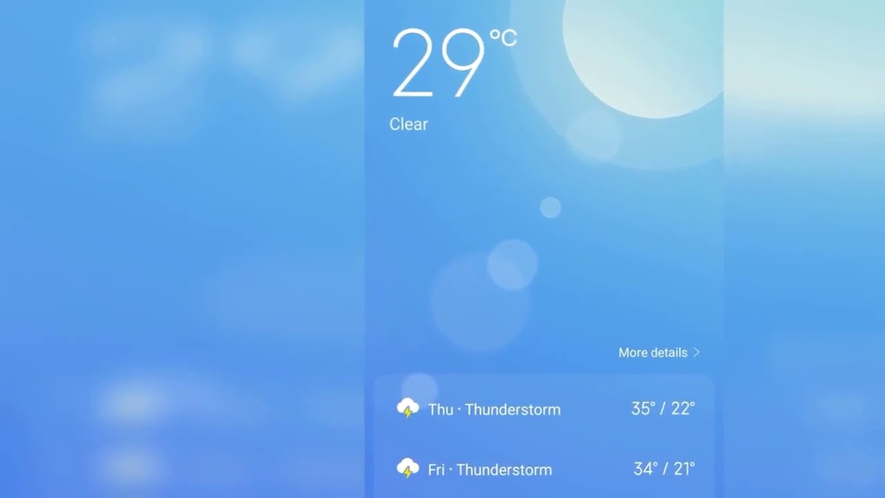 Xiaomi weather alarm music - Clear 2