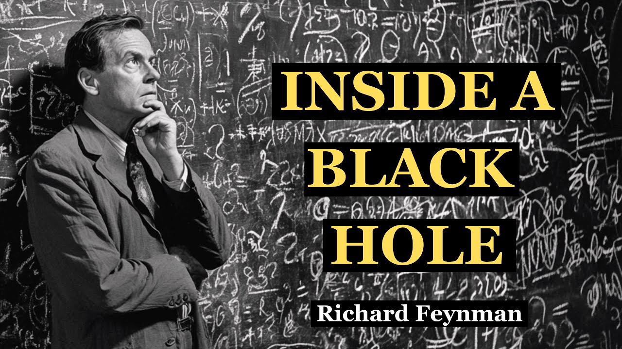 NOBODY Explains What Happens INSIDE a Black Hole Like Richard Feynman