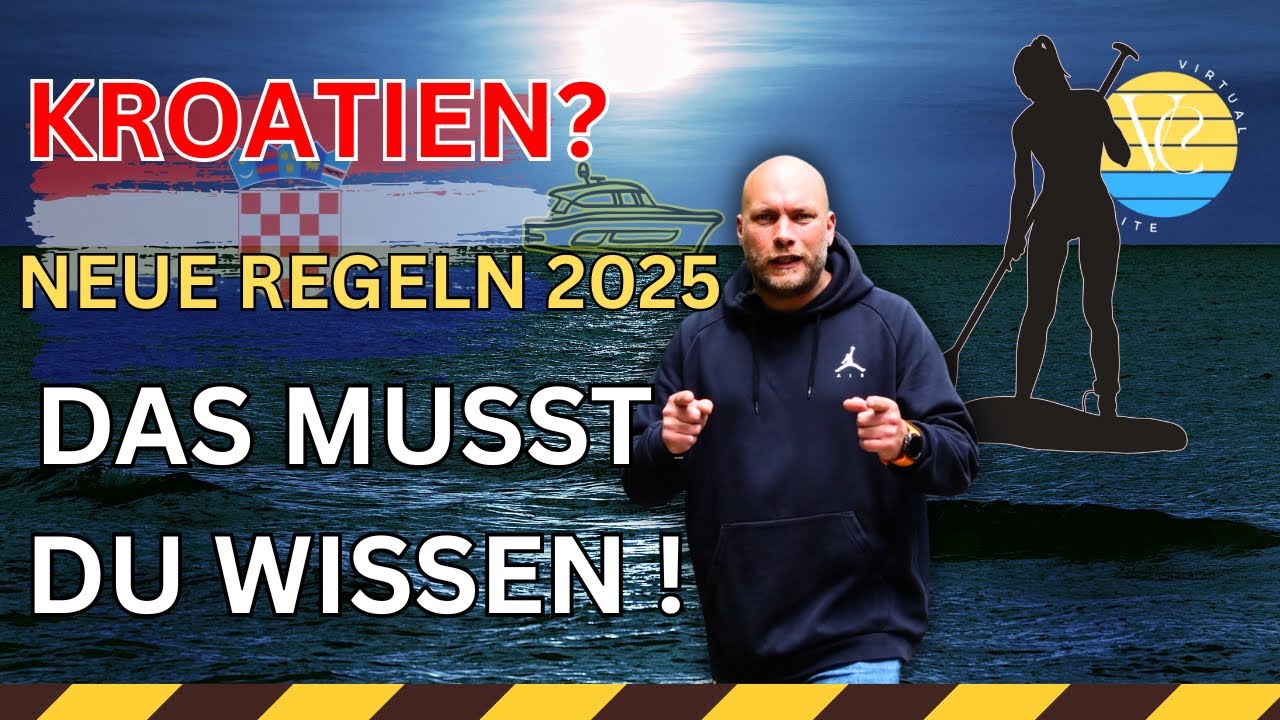 Urlaubsschock Kroatien 2025: Neue Regeln für SUP, Kajak & Boote! Bis 1.000€ Strafe.