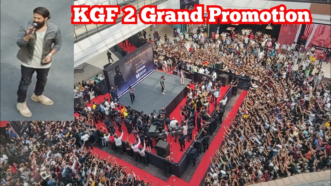 KGF Chapter 2 Grand Promotion by  Rocking Star Yash in Mumbai |