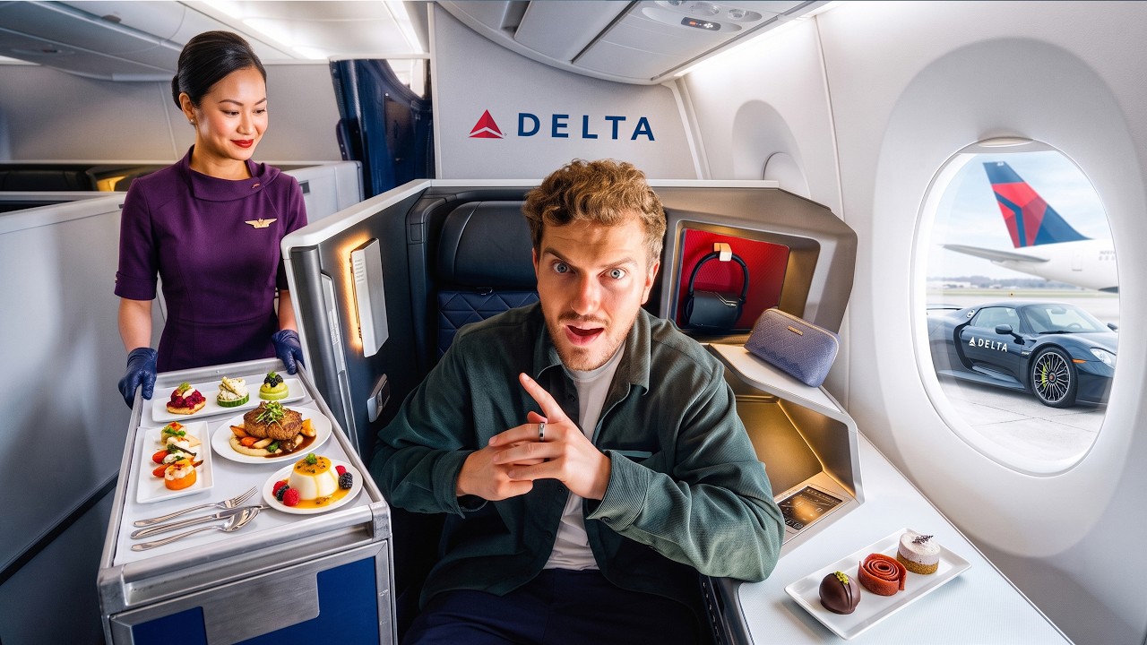 W KOŃCU poleciałem klasą Delta One w A350