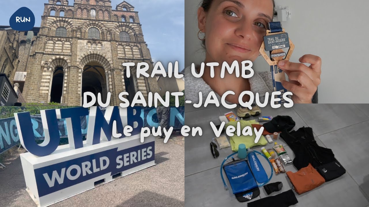 ⌜RUN BY RUN⌝ Mon Premier Trail UTMB: Trail Du Saint Jacques le Puy En Velay 2025 #runmotioncoach 👊