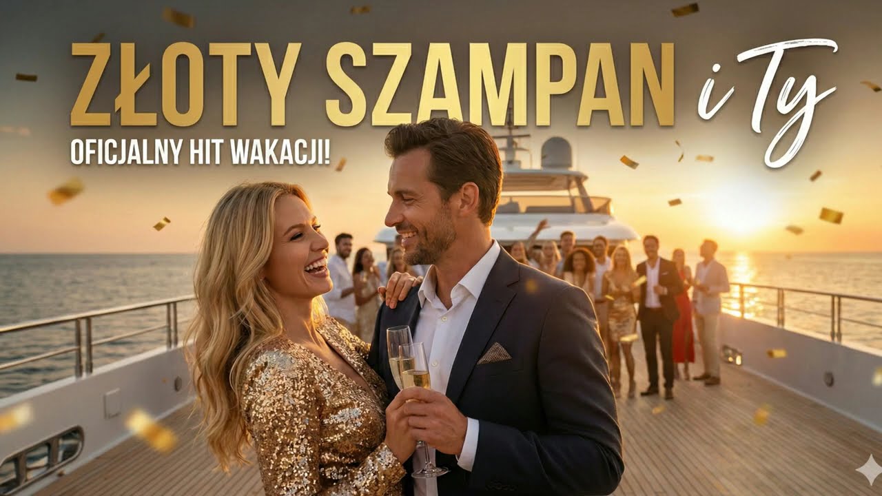 🔥 ZŁOTY SZAMPAN i TY (Daria & Szymon) | OFICJALNY HIT WAKACJI! Zatańczysz?! 🥂🕺💃