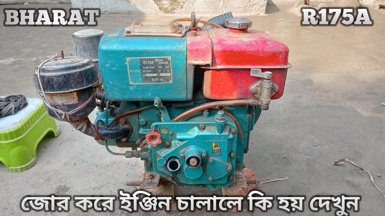 Fully restoration old R175A diesel engine | restore and repair old bharat diesel engine
