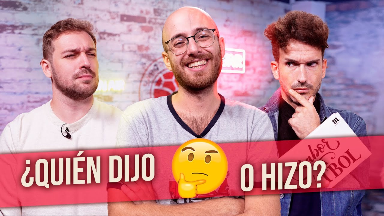 💥 ¡NUEVO! 💥 ¿QUIÉN DIJO o HIZO? 🤔 | Sabor a Fútbol ⚽🍻