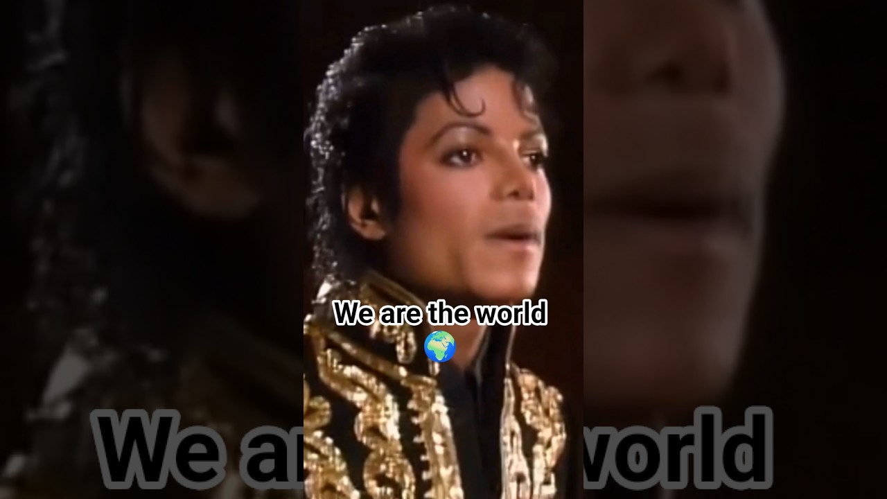 We Are the World 🌍  Michael Jackson’s Legacy of Love  🌍💚