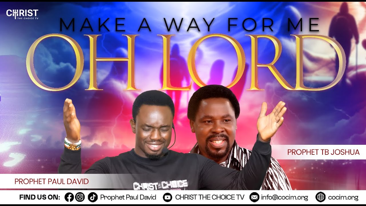 FRIDAY ONLINE PROPHETIC FIRE PRAYER WITH PROPHET PAUL DAVID!! #tbjoshualegacy #prophetpauldavid