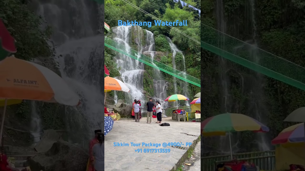 Bakthang Waterfall | Gangtok Tour | Sikkim Tour | North Sikkim #gangtoktourpackage