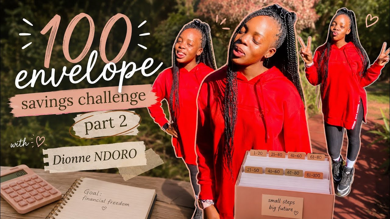 (TEEN MILLIONAIRES) 100 ENVELOPES SAVINGS CHALLENGE ( 2026 is my breakthrough year)🙏🙏