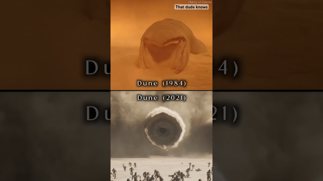 Why Dune 1984 and 2021 are different?