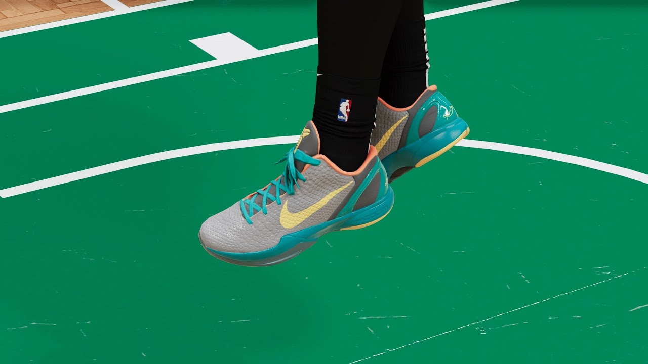 NBA 2k21 Shoe Creator Kobe VI Helicopter