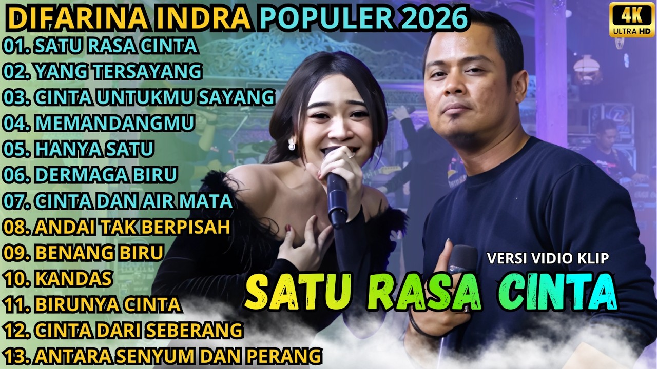 SATU RASA CINTA - YANG TERAYANG || DIFARINA INDRA - OM ADELLA TERBARU 2026
