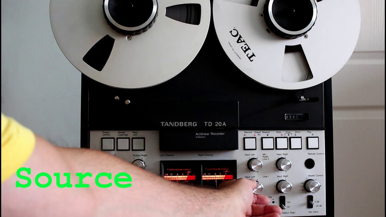 Tandberg TD-20A demo