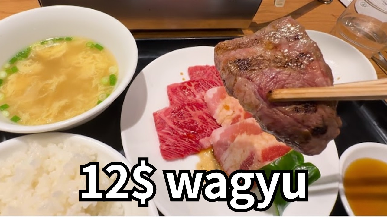 The $11 Japanese Wagyu Lunch You Didn't Know Existed! (Cheap & High Quality)
