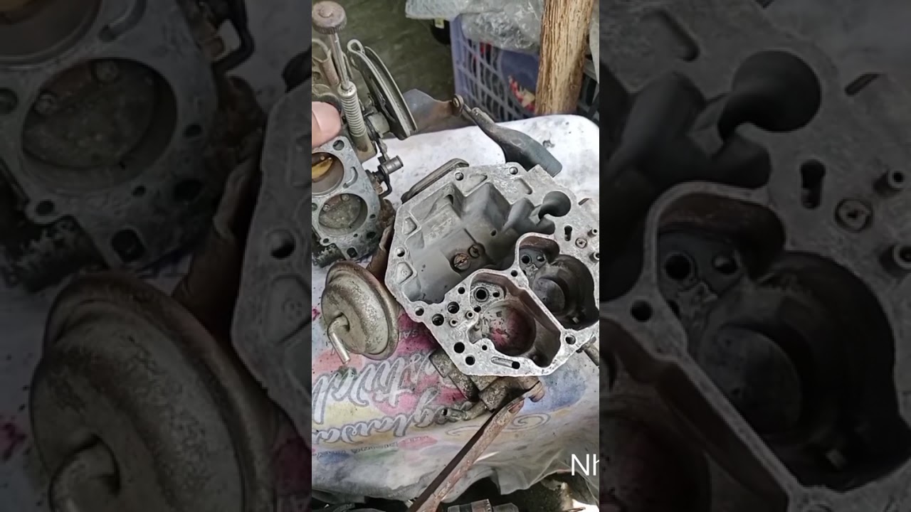 Carburetor cleaning Nissan Sentra 