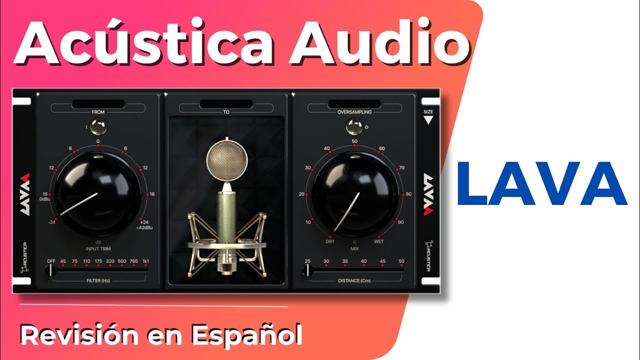 🎤Acústica Audio LAVA🎤 -Revisión en Español-