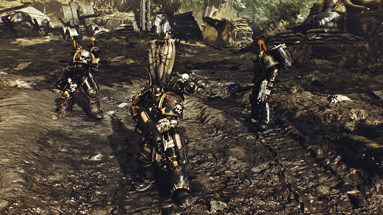 No pro. Absolute Diff. Space Marine 2 modded: The Black Legion is coming.