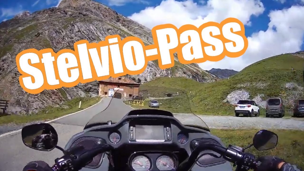 Stilfser Joch - Stelvio Pass mit Harley Davidson Road Glide