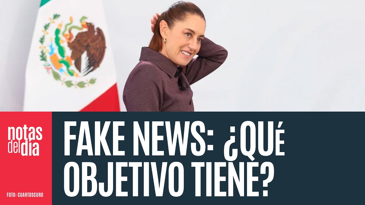 La Presidenta reclama a los periodistas que lanzan fake news. “¿Qué objetivo tiene?”