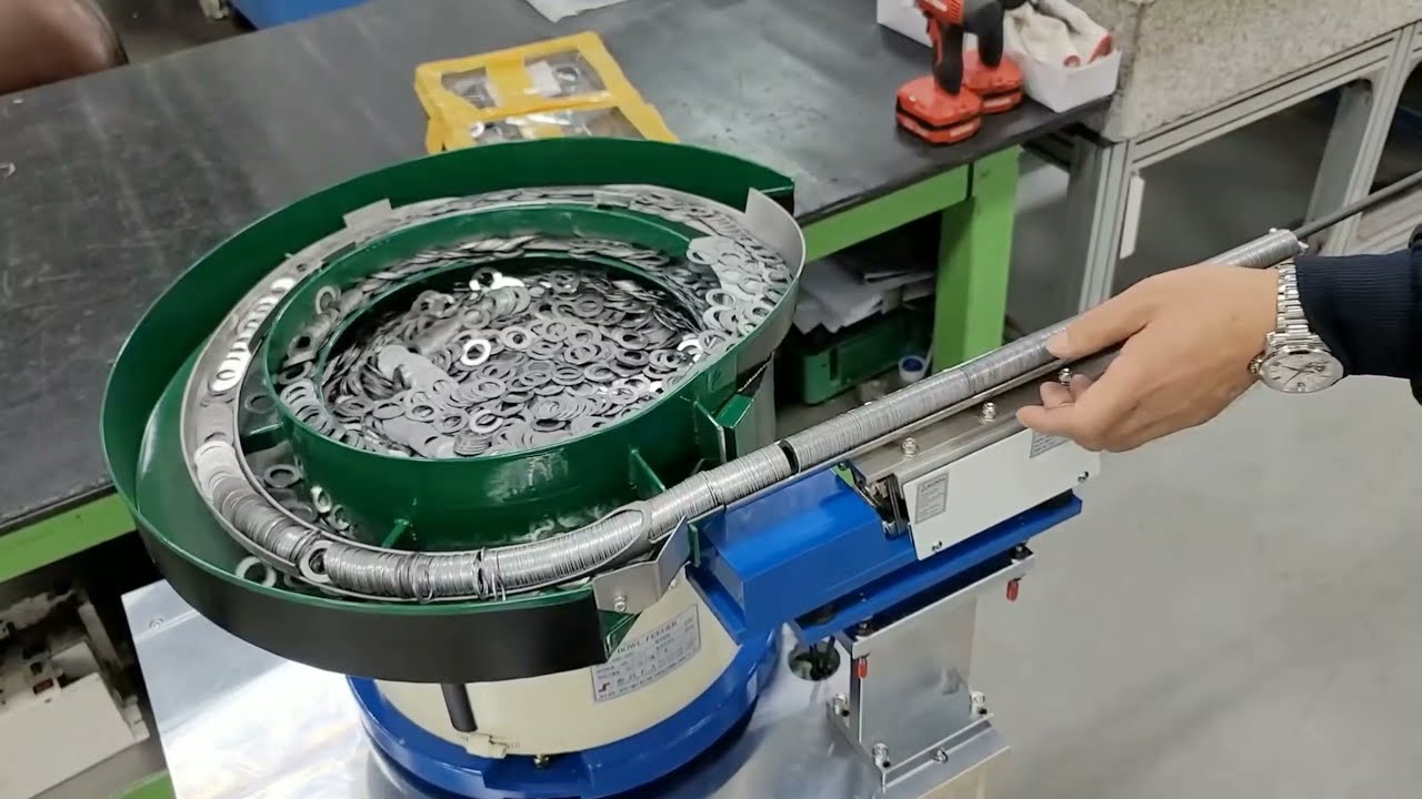 [신창에프에이] 파츠피더_PARTS FEEDER 볼피더_BOWL FEEDER 반자동공급기_Semi-automatic supply 와샤_Washer