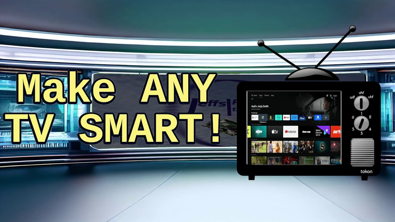Run ANDROID TV on a RASPBERRY PI to make ANY TV SMART!!