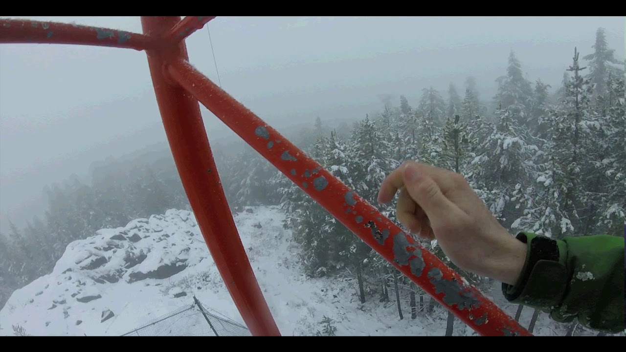 Beautiful hike up Mt benson (radio tower climb)
