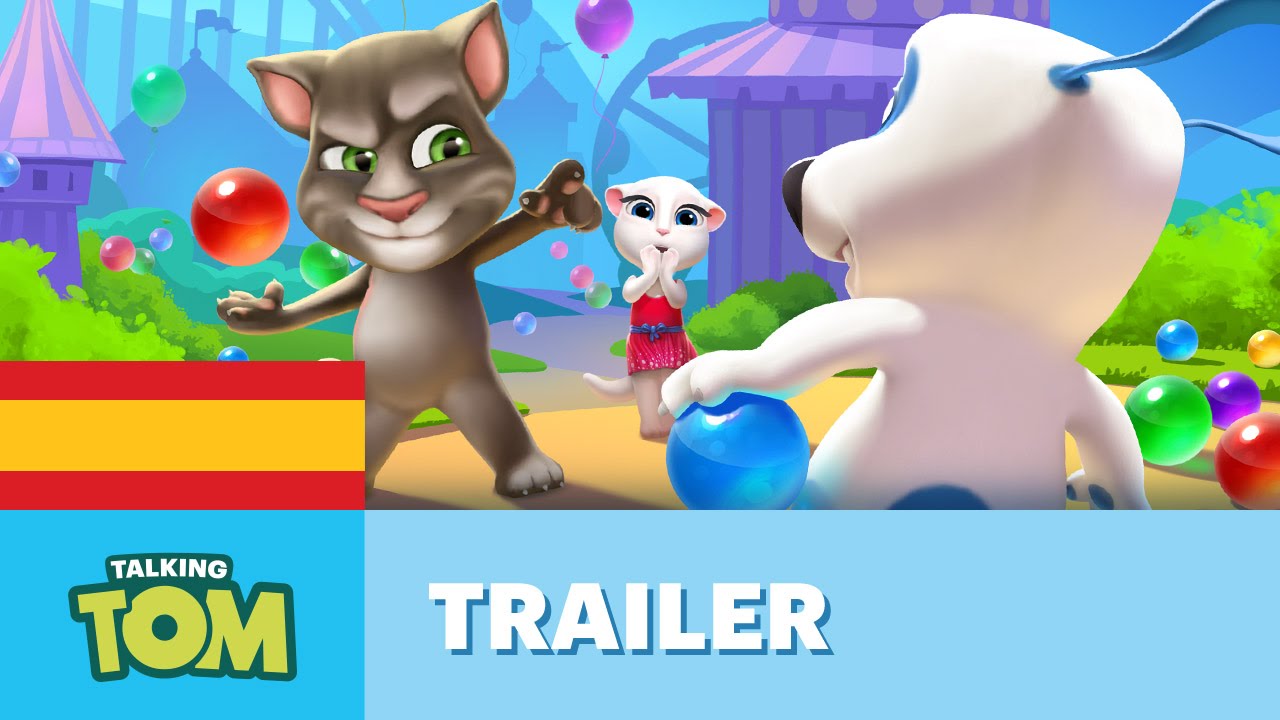 Talking Tom Bubble Shooter - Tráiler Oficial
