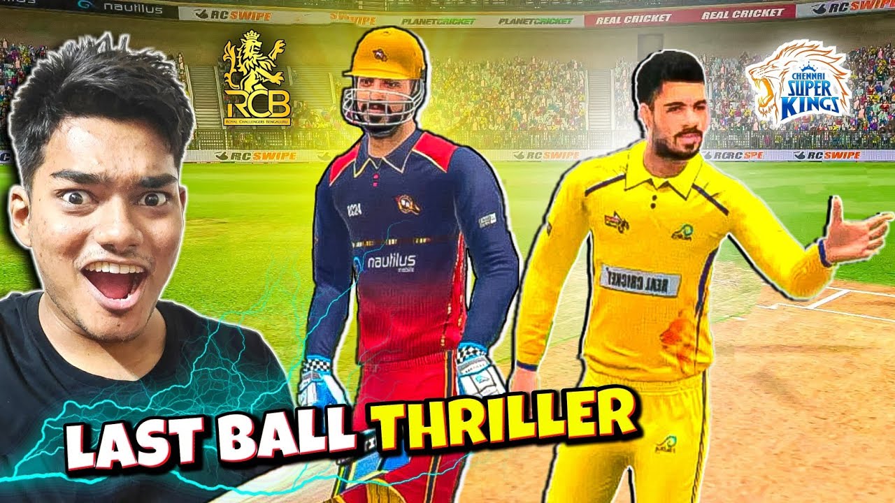 RCB 🆚 CSK - RCPL 25 (REAL CRICKET™ 24)