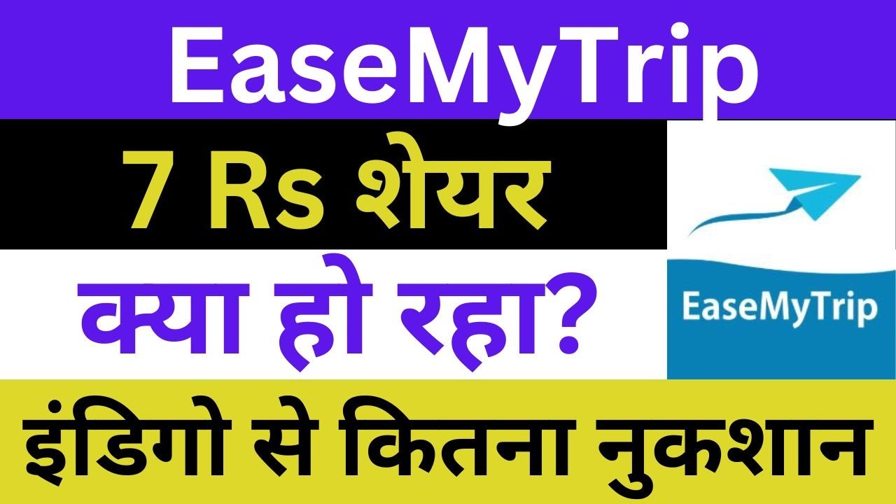 EaseMyTrip Latest News | EaseMyTrip Share News | EaseMyTrip News Today | Easy Trip Stock News