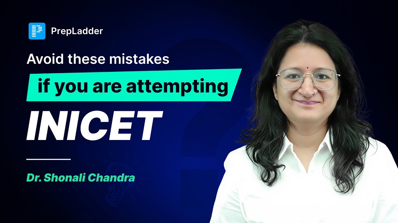 Mistakes to avoid in INICET November 2025 | Dr. Shonali Chandra OBGYN