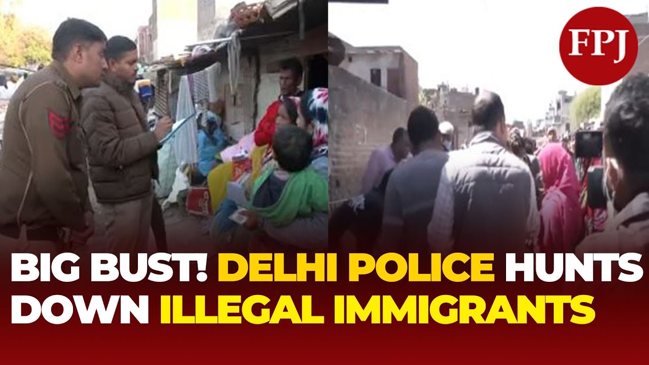 Delhi Police Intensifies Crackdown on Illegal Bangladeshi Immigrants!