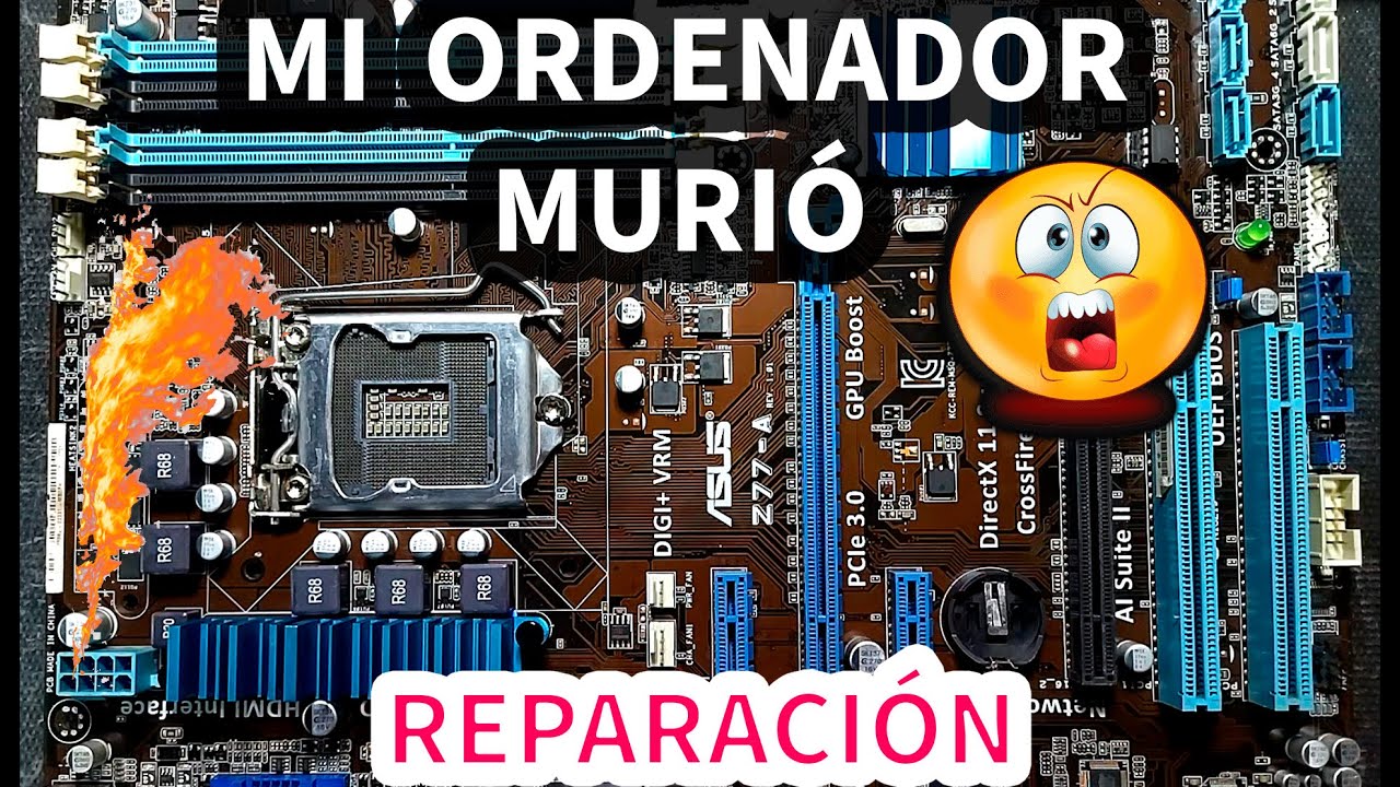 Muerte en el taller | Revivo una placa base ASUS muerta | Diagn&oacute;stico y reparaci&oacute;n