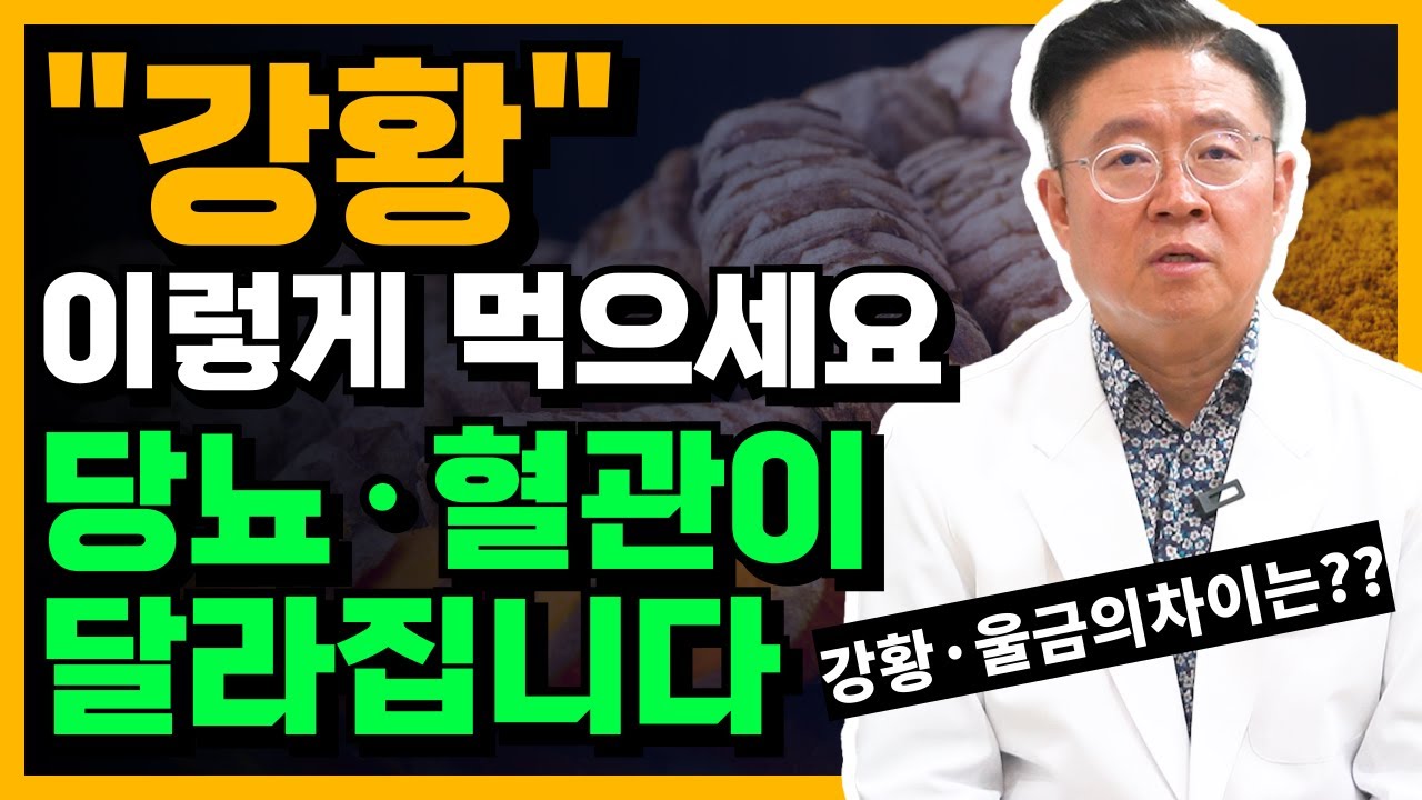 강황과 울금, 나에게 맞는 건? 체질별 복용법 완전 정리 #강황 #울금 #강황밥 #커큐민 #혈관청소 #혈액순환