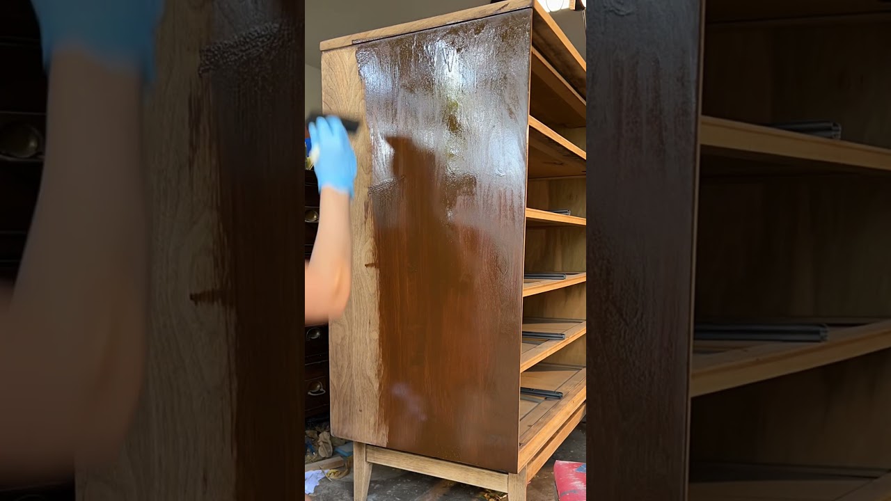 Paying off my mortgage by restoring mid century modern furniture! #diy #sidehustle