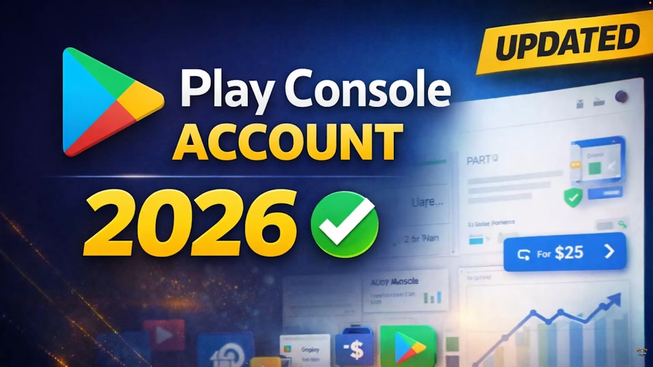 How To Create Google Play Console Account 2026 | Step by Step Guide | Play Store Developer Account