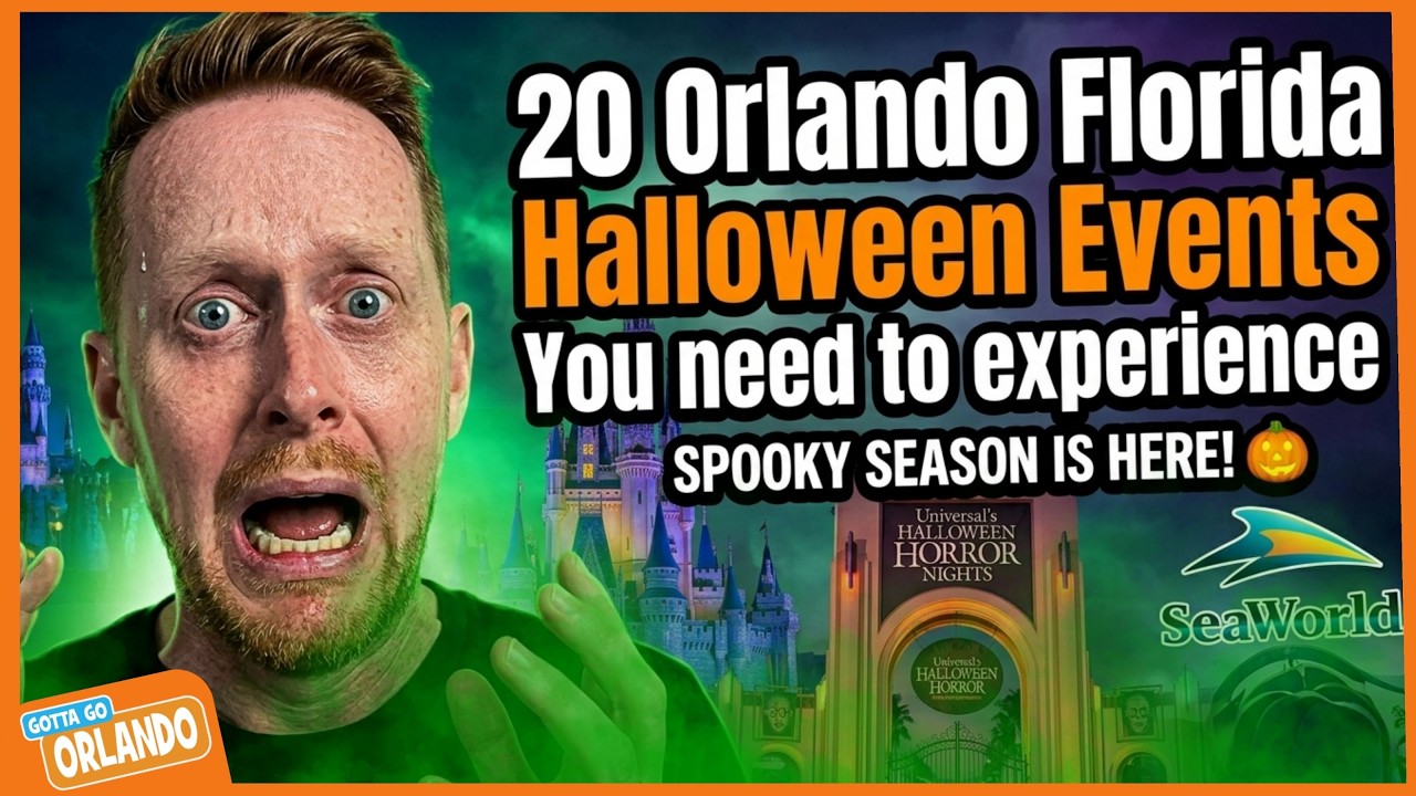 20 Orlando Florida Halloween Events You need to experience 2025 