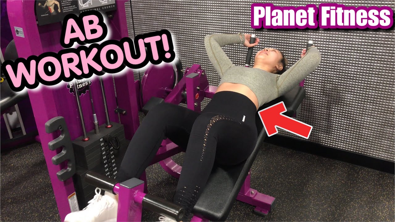PLANET FITNESS AB DAY FOR A SMALLER WAIST! | SAAVYY