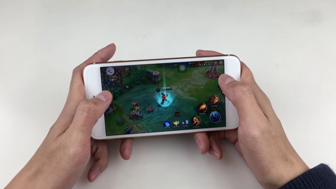One button operation with MUJA gamepad | Experience the Arena of Valor