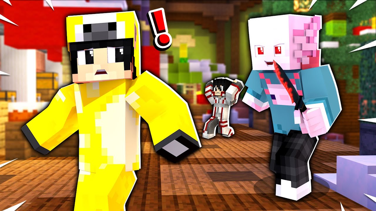 Minecraft'ta ARAMIZDA SERİ KATİL VAR!!