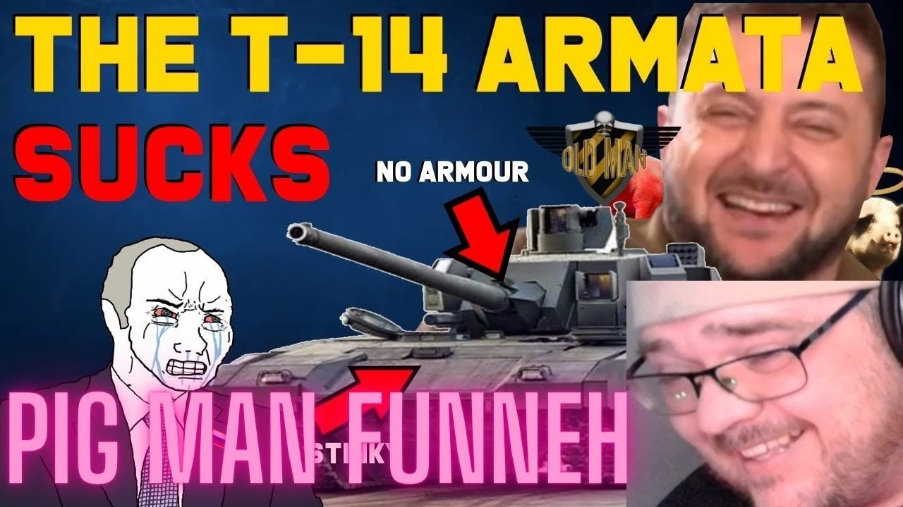The T-14 Armata tank sucks by Lazerpig - Livestream Reaction