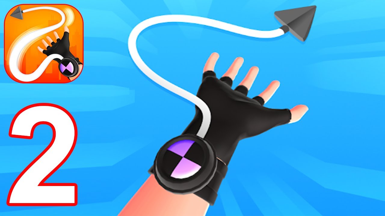 Ropeman 3D &mdash; прохождение игры, часть 2, уровни 26&ndash;50 (Android, iOS)