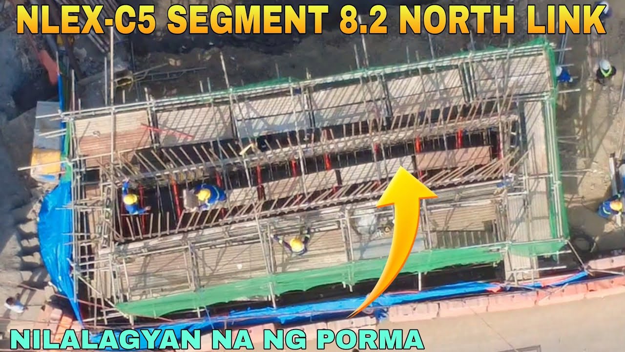NILALAGYAN NA NG PORMA/NLEX-C5 SEGMENT 8.2 NORTH LINK PROJECT BRGY TALIPAPA QC UPDATE 