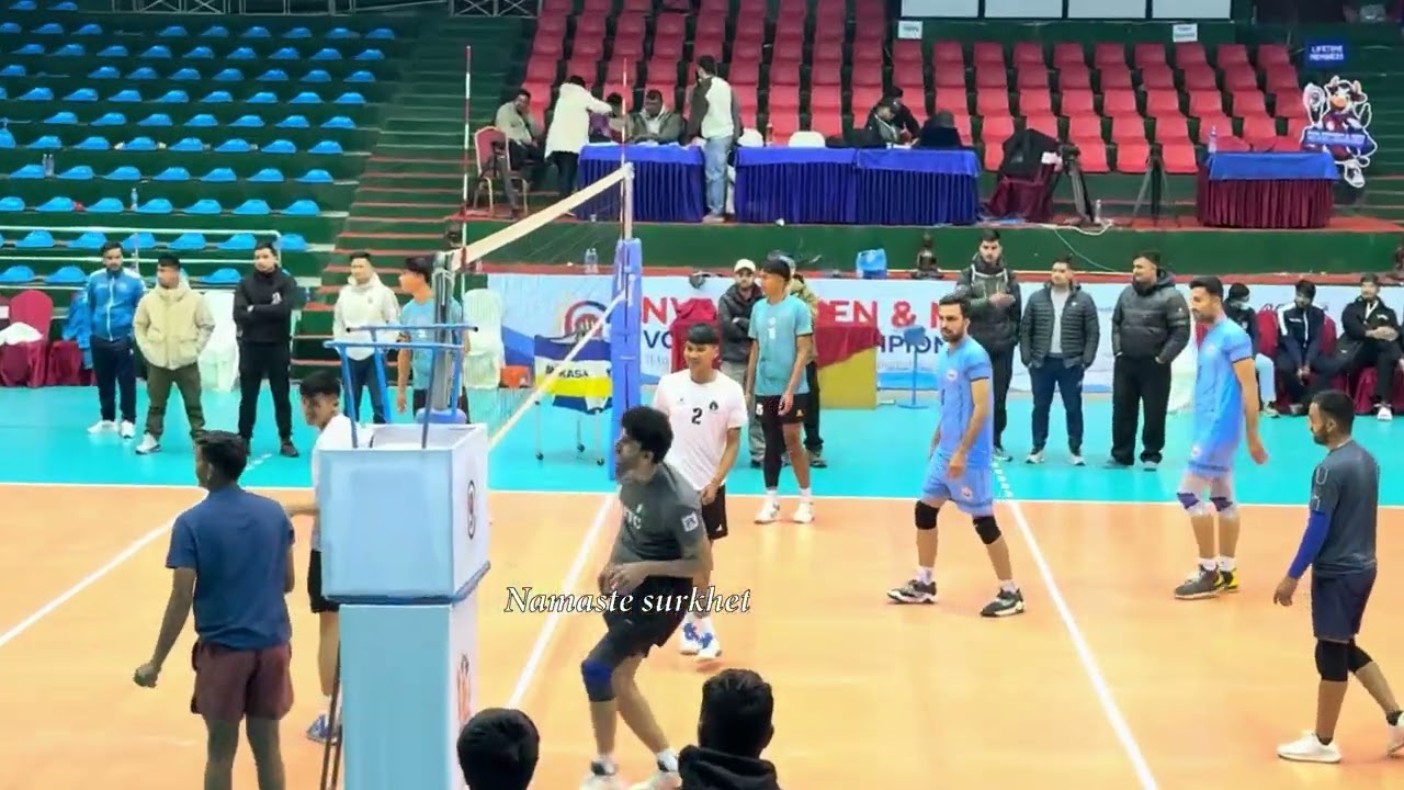 Rukum volleyball training गर्दै ३ बिदेशि सहित/9th NVA Champions 