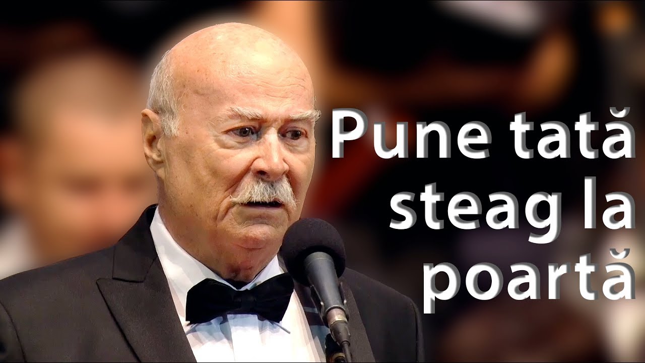 Tudor Gheorghe: Pune tată steag la poartă