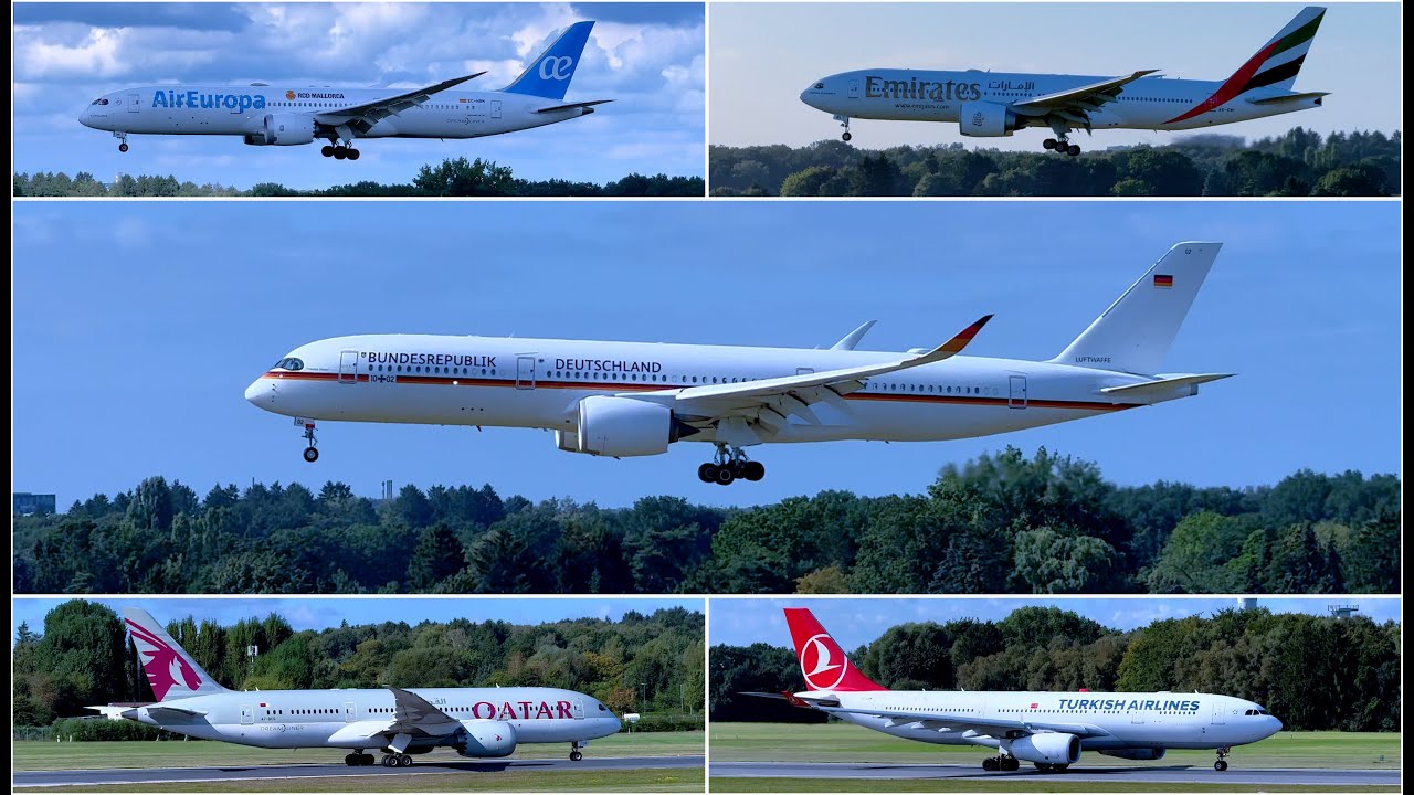 Planespotting Hamburg (HAM) with A330, 787s, 777s & GAF A350 | August:September 2025
