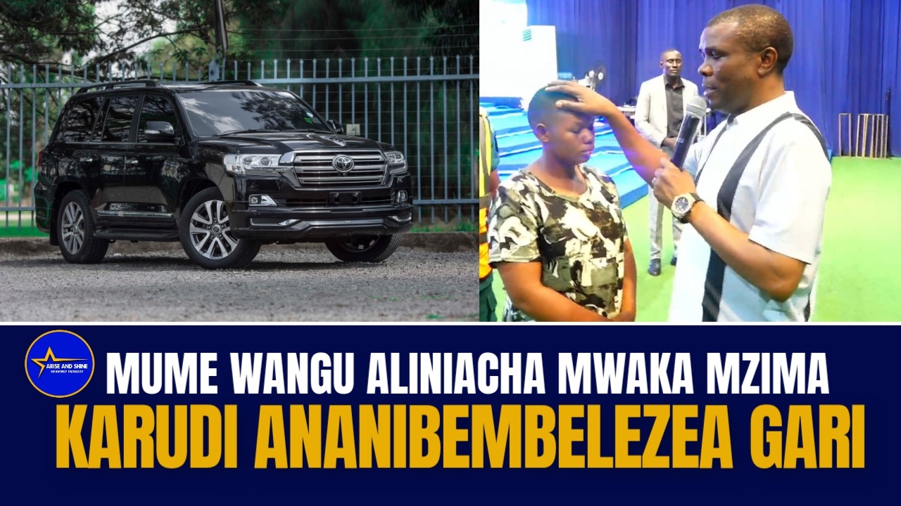 MUME ARUDI NA GARI NYUMBANI BAADA YA MAOMBI YA PAPO KWA HAPO