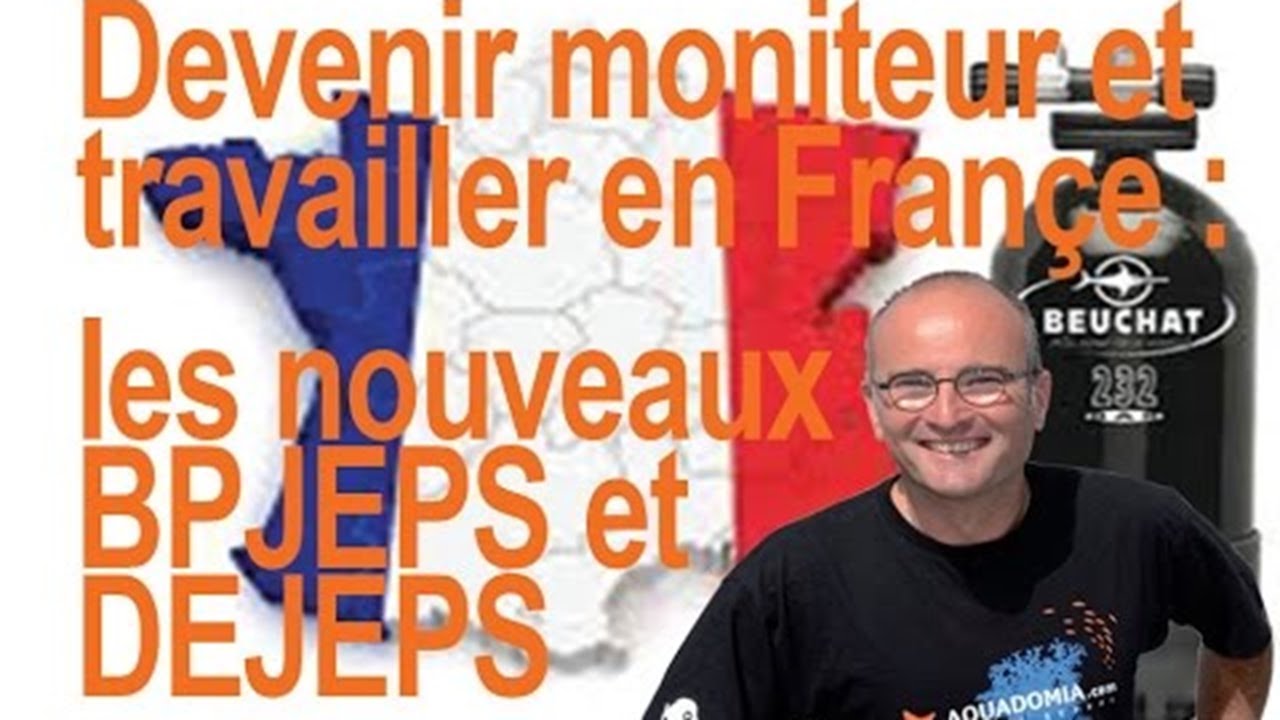 Filière pro plongée: nouveau BPJEPS et DEJEPS plongée