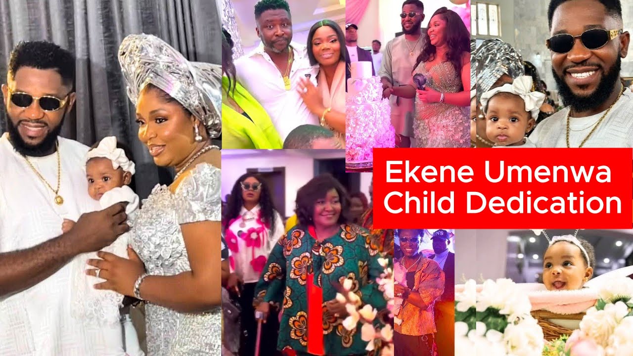Ekene Umenwa Massive Baby Dedication Surprised By Ebele Okaro, Onny Micheal & others