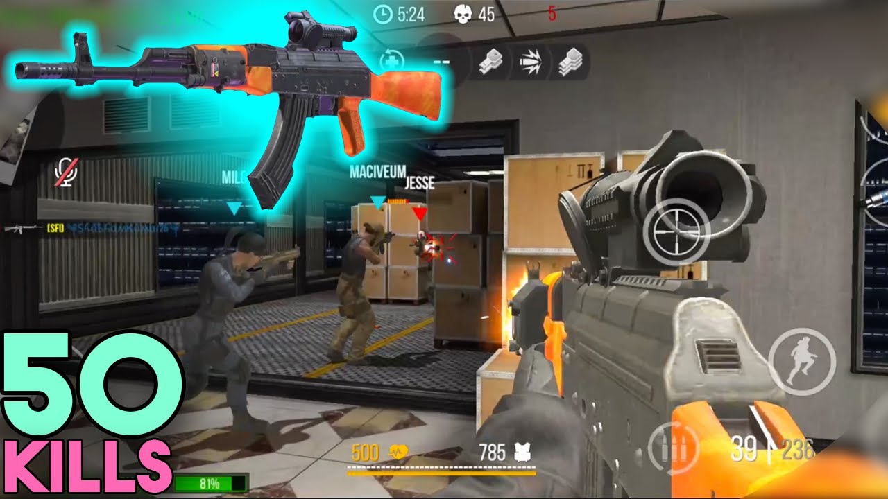 CAN I SURVIVE with AKM ? | Modern Strike Online