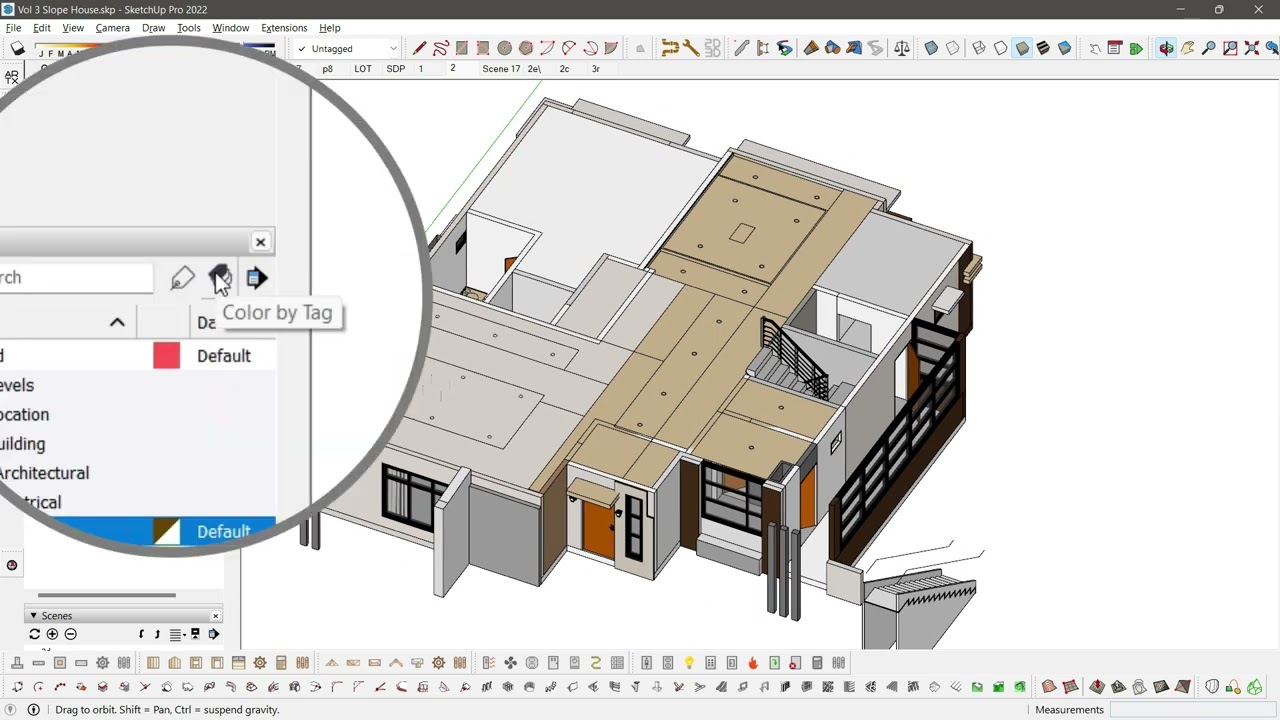 Sketchup BIM 7 - Reflected Ceiling Plan (RCP)